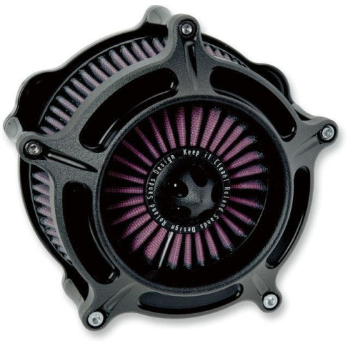 PartzBiz HD: 4404781-Roland Sands RSD Black Ops Turbine Stage 1 Air Cleaner Harley 08-17 TBW Twin Cam | 0206-2038-SMB PartzBiz HD: 4404781-Roland Sands RSD Black Ops Turbine Stage 1 Air Cleaner Harley 08-17 TBW Twin Cam | 0206-2038-SMB