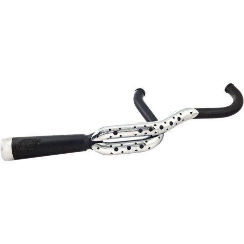 PartzBiz HD: 4404789-ท่อ Roland Sands RSD Chrome / Black Track 2-1 Harley Softail FXS/FLST 86-16 | 11825 PartzBiz HD: 4404789-ท่อ Roland Sands RSD Chrome / Black Track 2-1 Harley Softail FXS/FLST 86-16 | 11825
