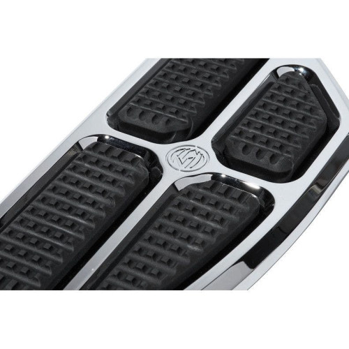 PartzBiz HD: 4404790-Roland Sands RSD Chrome Boss Rider Driver Front Floorboards Harley FL 84-17 | 0036-1010-CH