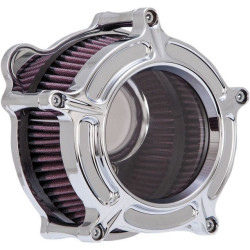 PartzBiz HD PM0206-2126-CH - Roland Sands RSD Chrome Clarion Stage 1 Air Cleaner Harley 99-17 Cable Big Twin | 0206-2126-CH PartzBiz HD PM0206-2126-CH - Roland Sands RSD Chrome Clarion Stage 1 Air Cleaner Harley 99-17 Cable Big Twin | 0206-2126-CH