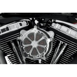 PartzBiz HD PM0206-2003-CH - Roland Sands RSD Chrome Speed 7 Venturi Air Cleaner Harley Twin Cam 93-17 PartzBiz HD PM0206-2003-CH - Roland Sands RSD Chrome Speed 7 Venturi Air Cleaner Harley Twin Cam 93-17