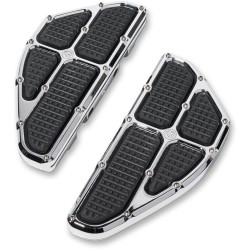 PartzBiz HD PM0036-1013-CH - Roland Sands RSD Chrome Traction พื้นผู้โดยสารด้านหลัง Harley FL 84-17 | 0036-1013-ช PartzBiz HD PM0036-1013-CH - Roland Sands RSD Chrome Traction พื้นผู้โดยสารด้านหลัง Harley FL 84-17 | 0036-1013-ช