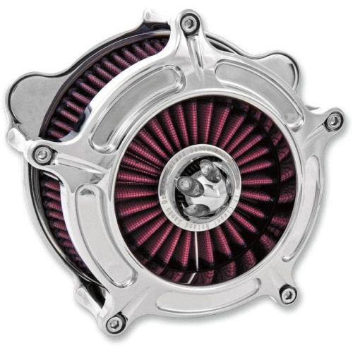 PartzBiz HD: 4404768-Roland Sands RSD Chrome Turbine Stage 1 Air Cleaner Harley 08-17 TBW Twin Cam | 0206-2038-CH PartzBiz HD: 4404768-Roland Sands RSD Chrome Turbine Stage 1 Air Cleaner Harley 08-17 TBW Twin Cam | 0206-2038-CH