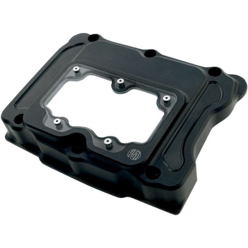 PartzBiz HD: 4404731-Roland Sands RSD Clarity Black Ops Rocker Box Covers Harley Twin Cam 99-15 | 0177-2034-SMB