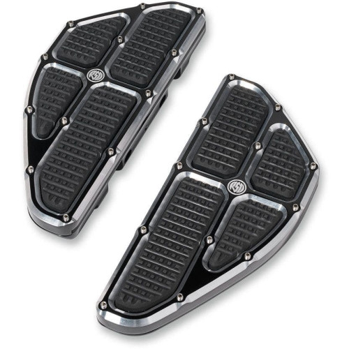PartzBiz HD: 4404739-Roland Sands RSD Contrast Traction Passenger Rear Floorboards Harley FL 84-17 | 0036-1013-BM PartzBiz HD: 4404739-Roland Sands RSD Contrast Traction Passenger Rear Floorboards Harley FL 84-17 | 0036-1013-BM