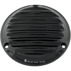 PartzBiz HD PM0177-2009-B - Roland Sands RSD Nostalgia 3 Hole Black Derby Cover Harley EVO Big Twin 84-98 | อะไหล่ 0177-2009-บี PartzBiz HD PM0177-2009-B - Roland Sands RSD Nostalgia 3 Hole Black Derby Cover Harley EVO Big Twin 84-98 | อะไหล่ 0177-2009-บี