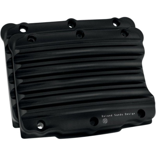 PartzBiz HD: 4404711-Roland Sands RSD Nostalgia Black Ops Rocker Box Covers สำหรับ Harley Twin Cam 99-15 | 0177-2018-SMB PartzBiz HD: 4404711-Roland Sands RSD Nostalgia Black Ops Rocker Box Covers สำหรับ Harley Twin Cam 99-15 | 0177-2018-SMB