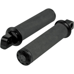 PartzBiz HD DS16200876 - Roland Sands RSD Tracker 45 องศาหมุดเท้าสำหรับ Harley - Black Ops - 0035-0088-SMB