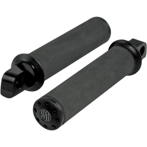 PartzBiz HD: 4404719-Roland Sands RSD Tracker 45 Degree Male Mount Foot Pegs for Harley - Black Ops - 0035-0088-SMB