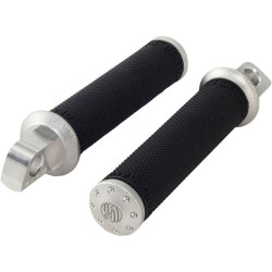 PartzBiz HD DS16201218 - Roland Sands RSD Tracker 45 องศาหมุดเท้าสำหรับ Harley - Machine Ops - 0035-0088-SMC