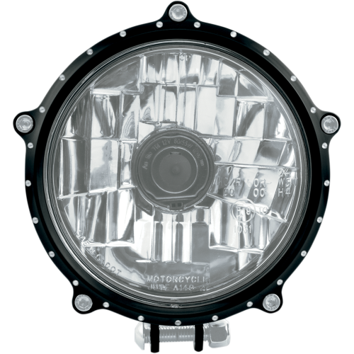 PartzBiz HD: 4404726-Roland Sands Tracker Contrast Cut 5 3/4" Headlight Assembly For Harley-Davidson | 02072006TRA-BM | Eastern Performance Cycles