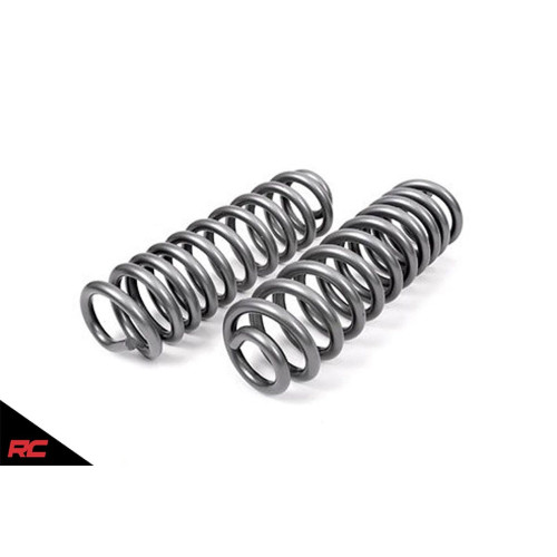 PartzBiz HD: 4404689-Rough Country 1.5" Leveling Coil Springs 80-96 Ford Bronco F-150 2WD 4WD 9265 Cusom XL Lariat 4wd 4x4 2wd rwd Best new suspension Lift kit custom offroad springs