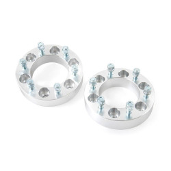 PartzBiz HD RT-10086 - Rough Country 10086 1.5" 6x5.5 Wheel Spacers 1977-1987 Chevy GMC Trucks 1500 C/K 2WD 4WD C10 K10 C15 K15 Chevrolet 4x4 Best New Upgrade Monster Truck Bogger Square Body