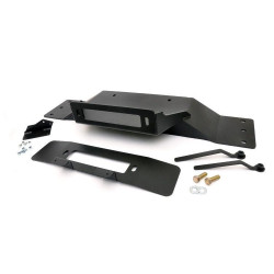 PartzBiz HD RT-1010 - Rough Country 1010 Hidden Front Bumper Winch Mount Plate Kit  2009-2014 Ford F-150 4wd 2wd offroad recovery best new upgrade xlt fx2 fx4 limited king ranch platinum