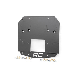 PartzBiz HD RT-10526 - หยาบประเทศ 10526 ยางอะไหล่ Relocation Lift สำหรับ 2018-Up Jeep Wrangler JL 2DR 4DR 4X4 sport sahara moab ไม่จำกัดที่ดีที่สุดใหม่ 35 ยาง