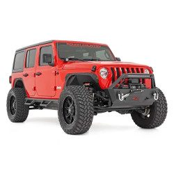 PartzBiz HD RT-10539 - หยาบประเทศ 10539 เหล็ก Bolt-On Fender Delete Kit สำหรับ 2018-Up Jeep Wrangler JL 2DR 4DR 4X4 sport sahara moab ไม่จำกัด ใหม่ที่ดีที่สุด suspension อัพเกรดแรงกระแทกสปริง