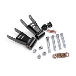 PartzBiz HD RT-1077 - หยาบประเทศ 1077 1 -2 Lift ด้านหลังฤดูใบไม้ผลิ Shackles สำหรับ 1984-2001 Jeep Cherokee XJ ใหม่ที่ดีที่สุด Lift Ki Offroad ขับรถ 4x4 4wd 2wd ด้านหลัง leaf Springs