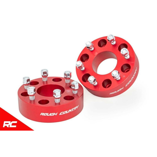 PartzBiz HD: 4404674-Rough Country 1101RED 2" Wheel Spacers Pair 88-18 Silverado Sierra GM SUV 6x5.5 silverado sierra suburban yukon tahoe 2wd 4wd rim tire PartzBiz HD: 4404674-Rough Country 1101RED 2" Wheel Spacers Pair 88-18 Silverado Sierra GM SUV 6x5.5 silverado sierra suburban yukon tahoe 2wd 4wd rim tire