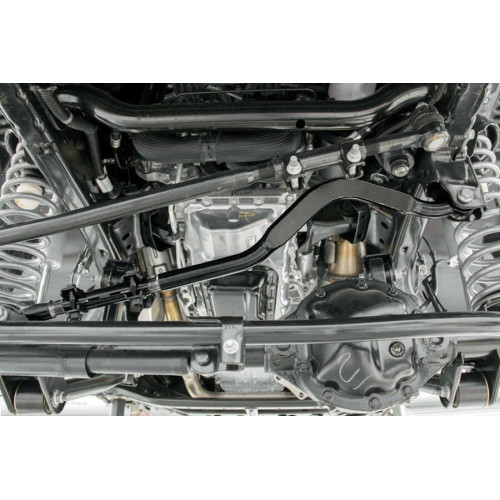 PartzBiz HD: 4404679-Rough Country 1179 Front Forged Adjustable Track Bar for 2007-2018 Jeep Wrangler JK 2DR 4DR 4 door 2wd 4wd Unlimited sport sahara rubicon willys artic trail rated Suspension Steering upgrade replacement