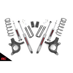 PartzBiz HD RT-239N2 - Rough Country 239N2 4.5" Lift Kit w/ N3 Shocks 99-06 Chevy Silverado Sierra 2WD GMC Best new suspension upgrade shocks blocks