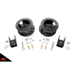 PartzBiz HD RT-377 - Rough Country 377 Front 2.5" Leveling Lift Kit 2014-2019 Dodge Ram 2500 3500 4WD Diesel Hemi Cummins Suspension Best New Upgrade Offroad Spacers