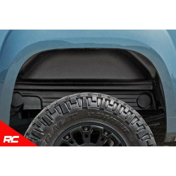 PartzBiz HD RT-4207 - หยาบประเทศ 4207 ล้อหลังด้านใน Fender Liners 2007-2013 Chevy Silverado 1500 2500 3500 HD ใหม่ที่ดีที่สุดอัพเกรด Protector ฝาครอบ