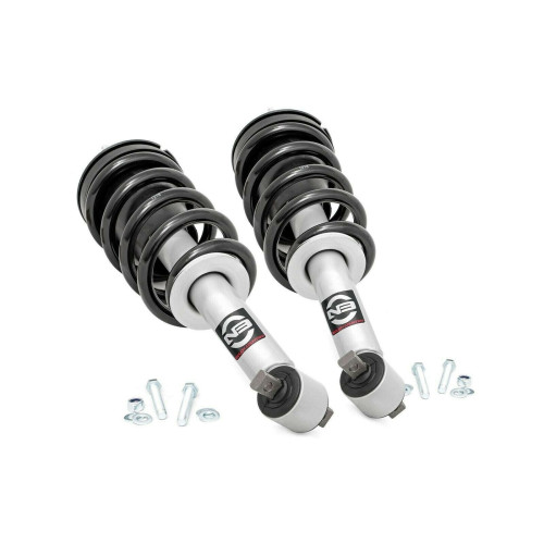 PartzBiz HD: 4404640-Rough Country 500029 Front N3 Leveling Struts 07-13 Chevy GMC 1500 Pickup/SUV Tahoe Yukon Suspension Suburban Silverado Sierra Avalanche 1500 4wd 2wd 4x4 rwd Best new Shock Coil Upgrade Replacement offroad truck PartzBiz HD: 4404640-Rough Country 500029 Front N3 Leveling Struts 07-13 Chevy GMC 1500 Pickup/SUV Tahoe Yukon Suspension Suburban Silverado Sierra Avalanche 1500 4wd 2wd 4x4 rwd Best new Shock Coil Upgrade Replacement offroad truck