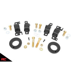 PartzBiz HD RT-60400 - หยาบประเทศ 60400 2.0 Suspension Lift Kit สำหรับ 2014-2019 Jeep Cherokee KL FWD 4WD 4x4 2wd ใหม่ที่ดีที่สุดอัพเกรด shock spring strut spacer offroad