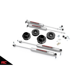 PartzBiz HD RT-69530 - Rough Country 69530 2" Lift Kit w/ N3 Shocks for 99-04 Jeep Grand Cherokee WJ 4WD Lift Best New Suspension Steering Upgrade Laredo Limited 4.0 4.7 Lift Kit PartzBiz HD RT-69530 - Rough Country 69530 2" Lift Kit w/ N3 Shocks for 99-04 Jeep Grand Cherokee WJ 4WD Lift Best New Suspension Steering Upgrade Laredo Limited 4.0 4.7 Lift Kit