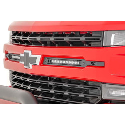 PartzBiz HD RC-70818 - Rough Country 70817 Dual 10” LED Light Bar Grille Kit 2019-Up Silverado 1500 อัพเกรดใหม่ที่ดีที่สุด Z71 High Country Denali LT LTZ 4WD 4X4 2WD ไฟกระจังหน้า PartzBiz HD RC-70818 - Rough Country 70817 Dual 10” LED Light Bar Grille Kit 2019-Up Silverado 1500 อัพเกรดใหม่ที่ดีที่สุด Z71 High Country Denali LT LTZ 4WD 4X4 2WD ไฟกระจังหน้า