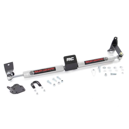 PartzBiz HD: 4404546-หยาบประเทศ 8749530 Dual N3 STEERING Stabilizer Kit 03-12 Dodge Ram 2500 3500 4wd ยก Suspension อัพเกรด Shocks Damper PartzBiz HD: 4404546-หยาบประเทศ 8749530 Dual N3 STEERING Stabilizer Kit 03-12 Dodge Ram 2500 3500 4wd ยก Suspension อัพเกรด Shocks Damper