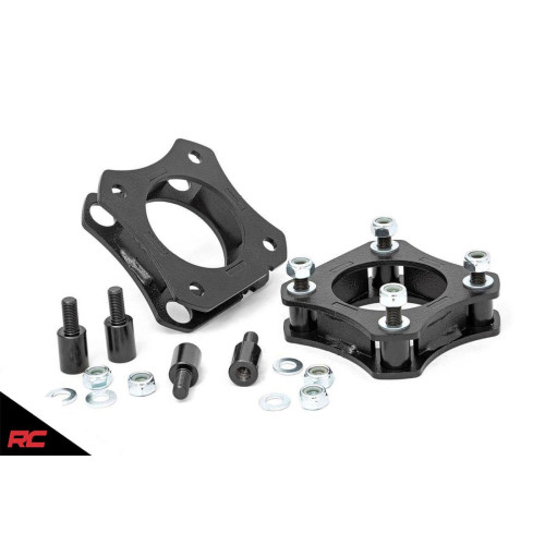 PartzBiz HD: 4404547-Rough Country 88000 Front 1.75" Leveling Lift Kit 07-Up Toyota Tundra Suspension System Upgrade Custom Best New Offroad Front Rear Spacers 33" tires PartzBiz HD: 4404547-Rough Country 88000 Front 1.75" Leveling Lift Kit 07-Up Toyota Tundra Suspension System Upgrade Custom Best New Offroad Front Rear Spacers 33" tires