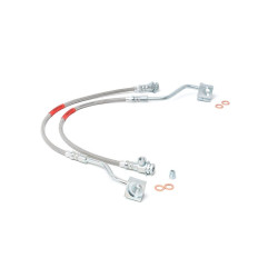PartzBiz HD RT-89310S - Rough Country 89310S Extended Front Brake Lines for Lifted 80-96 F150 Bronco 4WD Cusom XL Lariat 4wd 4x4 2wd rwd Best new suspension Lift kit custom offroad springs PartzBiz HD RT-89310S - Rough Country 89310S Extended Front Brake Lines for Lifted 80-96 F150 Bronco 4WD Cusom XL Lariat 4wd 4x4 2wd rwd Best new suspension Lift kit custom offroad springs