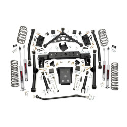 PartzBiz HD RT-90820 - Rough Country 90820 4.0" Long Arm Lift Kit for 1999-2004 Jeep Grand Cherokee WJ 4WD Lift Best New Suspension Steering Upgrade Laredo Limited 4.0 4.7 Lift Kit PartzBiz HD RT-90820 - Rough Country 90820 4.0" Long Arm Lift Kit for 1999-2004 Jeep Grand Cherokee WJ 4WD Lift Best New Suspension Steering Upgrade Laredo Limited 4.0 4.7 Lift Kit