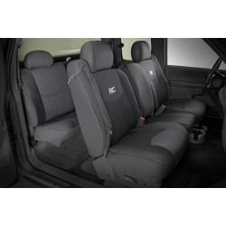 PartzBiz HD RT-91013 - Rough Country 91013 Black Neoprene Front Seat Covers 99-06 Chevy Silverado 1500 Chevy Truck Upgrade Best New Front Rear seats protection PartzBiz HD RT-91013 - Rough Country 91013 Black Neoprene Front Seat Covers 99-06 Chevy Silverado 1500 Chevy Truck Upgrade Best New Front Rear seats protection