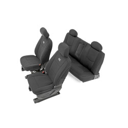 PartzBiz HD RT-91025 - Rough Country 91025 Neoprene Seat Covers Complete Set 14-18 Chevy Silverado 1500 Truck Lift Upgrade Best New best upgrade replacement protection snow much sand dirt PartzBiz HD RT-91025 - Rough Country 91025 Neoprene Seat Covers Complete Set 14-18 Chevy Silverado 1500 Truck Lift Upgrade Best New best upgrade replacement protection snow much sand dirt