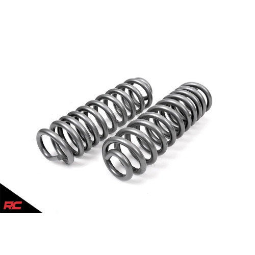PartzBiz HD: 4404559-Rough Country 9285 1.5" Coil Spring Leveling Kit 2005-2019 F250 F350 Super Duty Gas Diesel Powerstroke Lifted Front Suspension Best New Upgrade Lariat King Ranch platinum Limited
