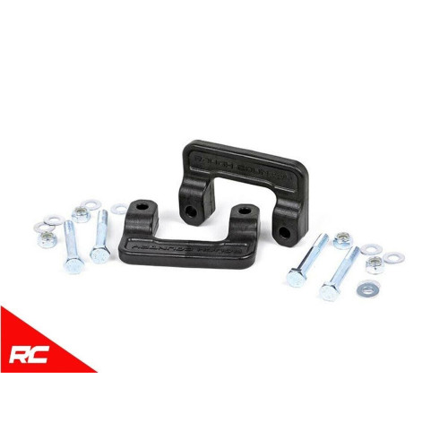 PartzBiz HD: 4404527-Rough Country Front 2" Leveling Kit 07-19 Silverado Sierra Suburban Tahoe Yukon Lift 2wd 4wd Suspension Upgrade Replacement Brackets Spacers Struts