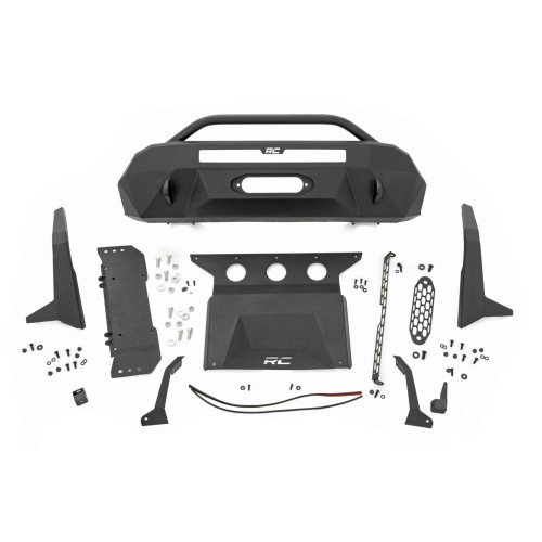PartzBiz HD: 4404530-Rough Country Front Hybrid High Clearance Bumper Toyota Tacoma 16-22 PartzBiz HD: 4404530-Rough Country Front Hybrid High Clearance Bumper Toyota Tacoma 16-22