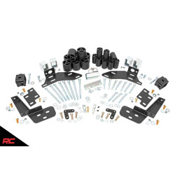 PartzBiz HD RT-RC703 - Rough Country RC703 Complete 3" Body Lift Kit 1988-1994 Chevy Silverado GMC Sierra C/K 1500 2500 Best New Upgrade 2wd rwd 4wd 4x4