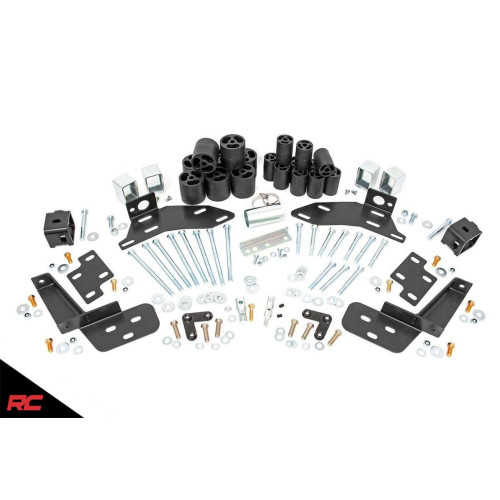 PartzBiz HD: 4404503-Rough Country RC703 Complete 3" Body Lift Kit 1988-1994 Chevy Silverado GMC Sierra C/K 1500 2500 Best New Upgrade 2wd rwd 4wd 4x4 PartzBiz HD: 4404503-Rough Country RC703 Complete 3" Body Lift Kit 1988-1994 Chevy Silverado GMC Sierra C/K 1500 2500 Best New Upgrade 2wd rwd 4wd 4x4