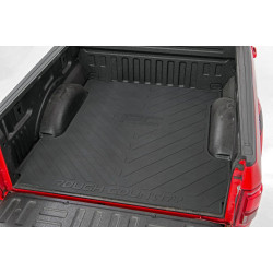 PartzBiz HD RT-RCM640 - Rough Country RCM640 Heavy Duty Rubber Bed Mat Liner 2015-Up Ford F-150 5.5 Foot 4wd 4x4 2wd rwd King Ranch Lariat Extended Crew Cab Pick Up V8 V6 4-Door 2-Door XLT SSV raptor