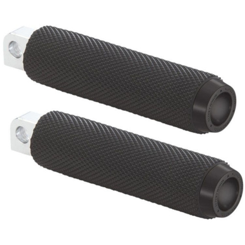 PartzBiz HD: 4404517-Rough Craft Black Knurled Foot Peg Male Mount Clevis Harley & Custom RC-400-000 