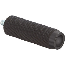 PartzBiz HD DS16202207 - Rough Craft Black Knurled Shift Brake Peg RC-400-002 Harley & Custom