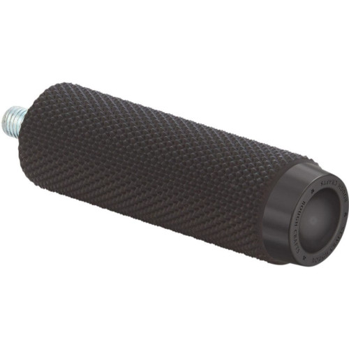 PartzBiz HD: 4404518-Rough Craft Black Knurled Shift Brake Peg RC-400-002 Harley & Custom