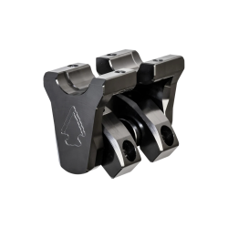 PartzBiz HD DS06021455 - Rox SpeedFX 2 ” Pivoting Bar Riser Kit 4 Harley 15-24 Scout รุ่น | 4R-P2RIN