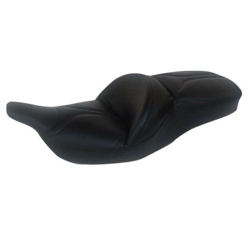 PartzBiz HD: 4404493-Royal Riding RMP4001 สีดำ RodeMaster P-Tour Gel Seat 97-07 Harley Touring FLH/T