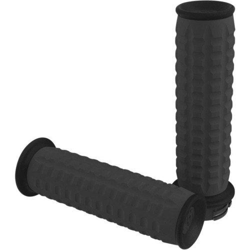 PartzBiz HD: 4404497-Roland Sands Design RSD Black Ops Traction Billet Hand Grips Harley TBW 08-17 | 0063-2068-SB