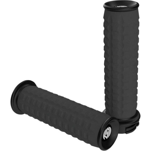 PartzBiz HD: 4404457-Roland Sands Design RSD Black Traction Billet Hand Grips Harley TBW 08-17 | 0063-2068-B PartzBiz HD: 4404457-Roland Sands Design RSD Black Traction Billet Hand Grips Harley TBW 08-17 | 0063-2068-B