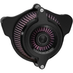 PartzBiz HD PM0206-2107-SMB - Roland Sands Design RSD Black Ops Blunt Power Air Cleaner Harley 93-16 | 0206-2107-SMB
